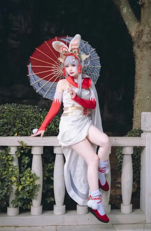 王者荣耀公孙离祈雪灵祝cosplay