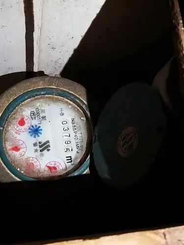 我家4月水表是03795,3月是03741,有照片,请问我这月用了多少吨水?