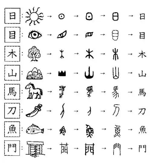 中国字是由象形文字演化而来,她经历了漫长的岁月沉淀,形成了今天的