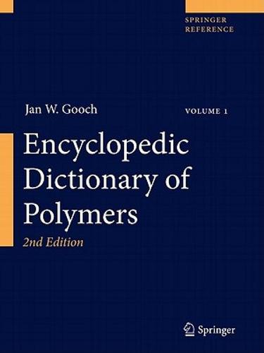 【预售】encyclopedic dictionary of polymers