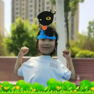 小蚂蚁头饰表演道具头套立体帽子幼儿园卡通具面角色装扮儿童节