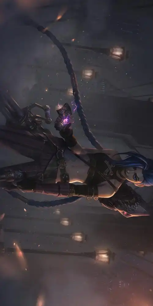 英雄联盟壁纸金克丝双城之战手机壁纸