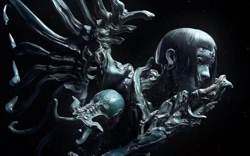 上车-科幻生物雕刻教程 全流程