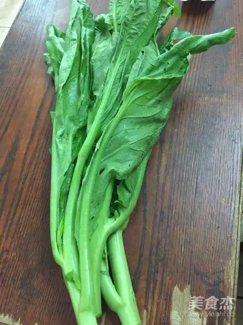素炒芥菜心