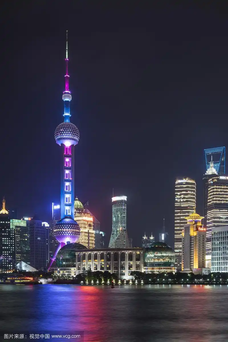 东方明珠塔夜景