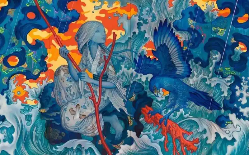 masqueradetimelapse华人画师jamesjean
