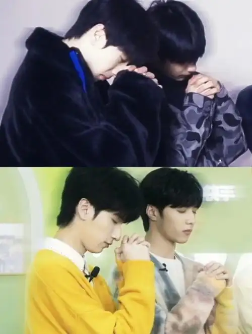 "哥,你许的什么愿望""和你岁岁年年"_严浩翔_刘耀文_文严文_娱乐_明星