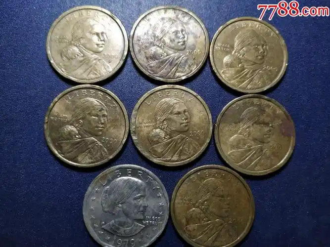 好品一美元硬币一组_第1张_7788旧书网