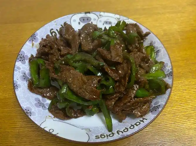 家常小炒黑椒牛肉