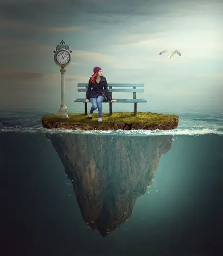 第18课 ps合成海中孤岛