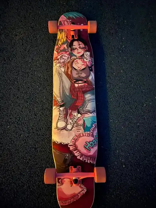 但是已经可以做简单的carving了真是危险又迷人啊…#滑板