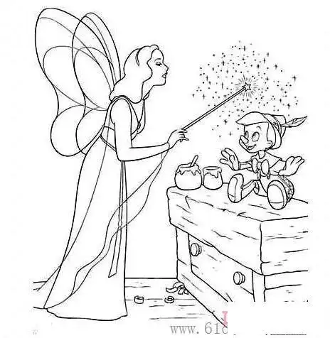 卡通匹诺曹怎么画木偶奇遇记匹诺曹的画法图片