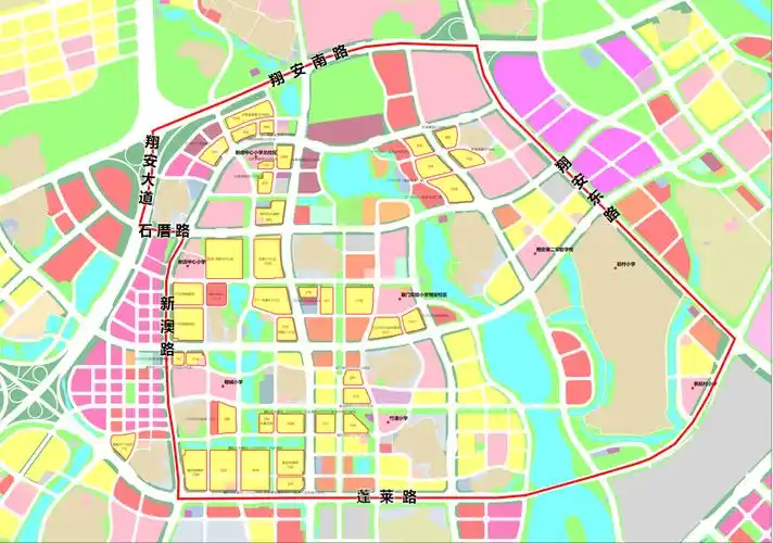 翔安区2021年秋季公办小学招生划片一览表