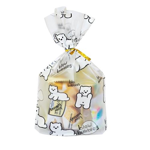 新年糖果包装袋儿童小礼物袋幼儿园生日透明礼品袋情人节喜糖袋