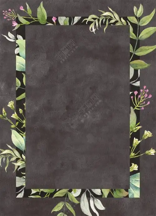传统植物边框背景图片素材模板免费下载_jpg格式_2500像素_编号