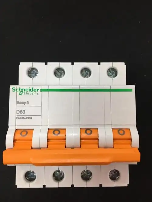 正品施耐德断路器空气开关1p2p3p4pd16a20a25a32a63a总开ea9空气开关