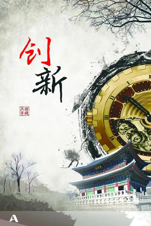 创新企业文化海报