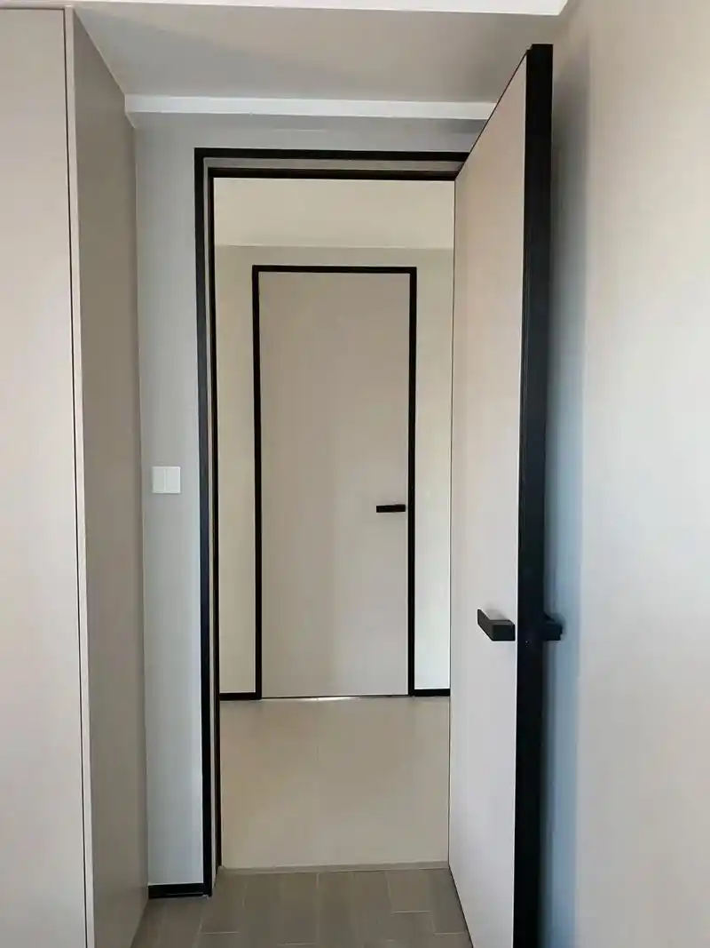 泽兰希全铝室内门钰洋极简铝木门,正月初五开门大吉,欢迎各地老 - 抖