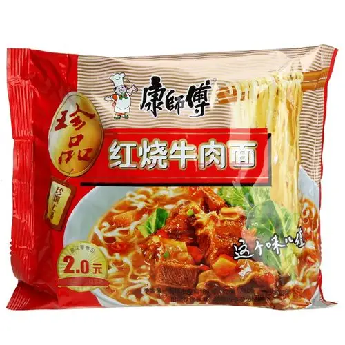 康师傅 方便面(ksf) 珍品 红烧牛肉味五连包五连包