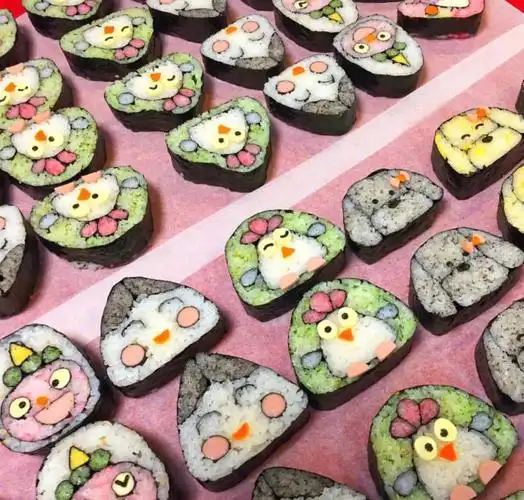 超可爱的创意寿司
