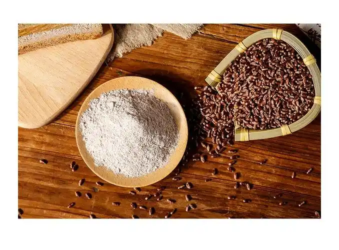 新疆富硒黑面粉黑麦粉食用高筋石磨麦麸烘焙馒头家用5kg 10斤【图片