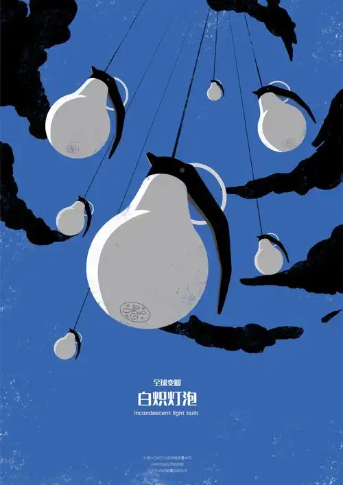 毕业设计 i 全球变暖创意海报设计-古田路9号-品牌创意/版权保护平台