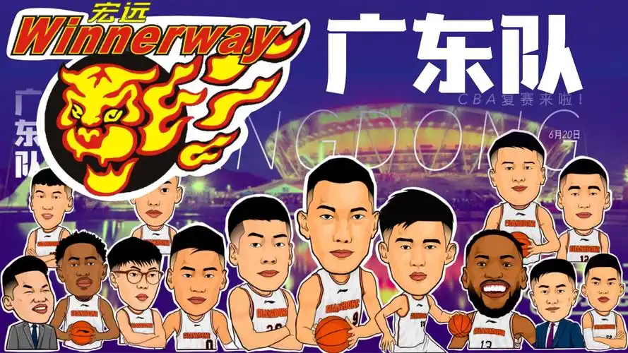 cba卫冕之师广东宏远队势要剑指总冠军!包含有小花絮