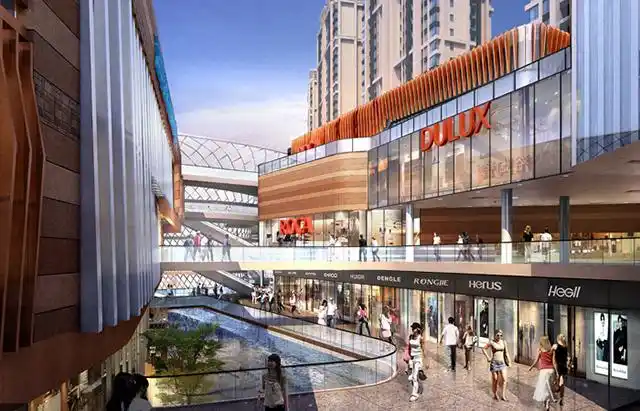 衡阳美美世界城市商业广场设计带来炫酷光影效果惊艳一座城市