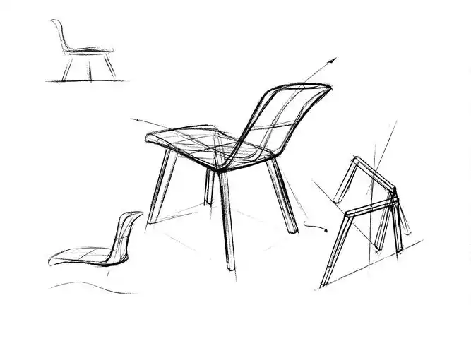 崔北北手绘椅子