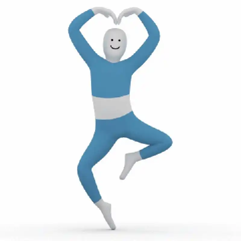 网红小蓝人魔性动态表情包 快跟姐妹们模仿 网上很火的模仿动作小蓝人