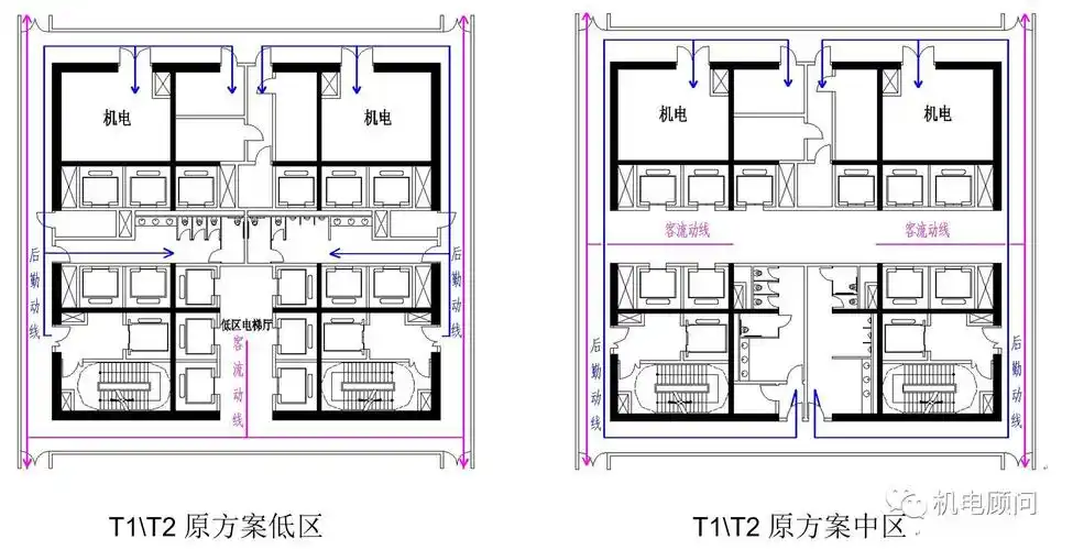 从机电出发针对典型办公建筑核心筒布局的建议思考