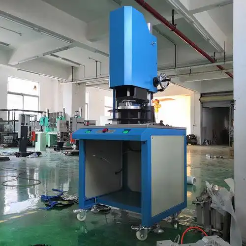 江门旋转焊接机圆形塑胶件焊接定位旋熔机非标超声波旋熔机