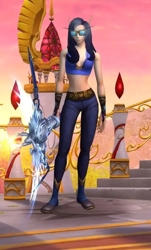 [分享][幻化] 分享一波自家血精灵小牧师的幻化!内附调料包!