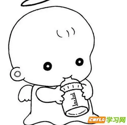 宝贝头像图片简笔画