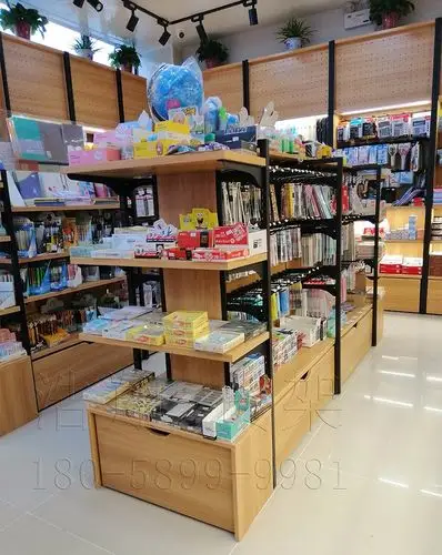 晨光文具店货架 展示架 中岛柜多功能文具用品单面双面玩具便利店文具