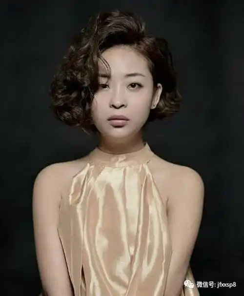 发型欣赏2017流行螺丝烫