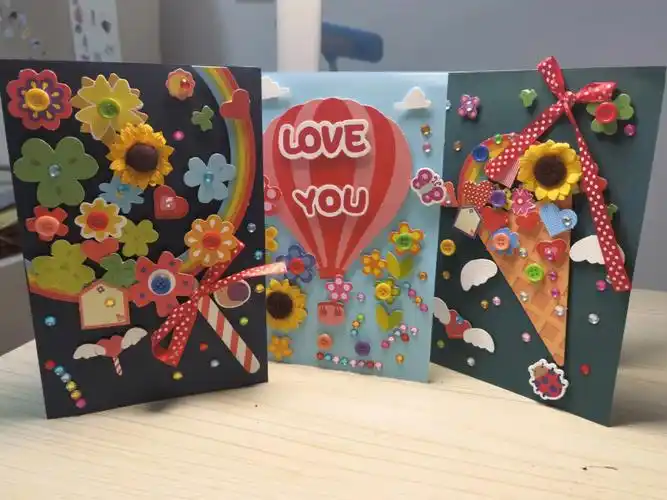 今年教师节的手工贺卡