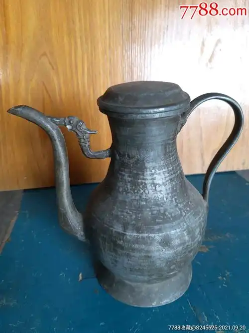 龙首鼓腹锡壶_价格600元_第1张_7788收藏__收藏热线