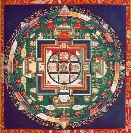 主页 佛教新闻 文化艺术         梵语"曼陀罗",藏语"金科儿",汉译为"