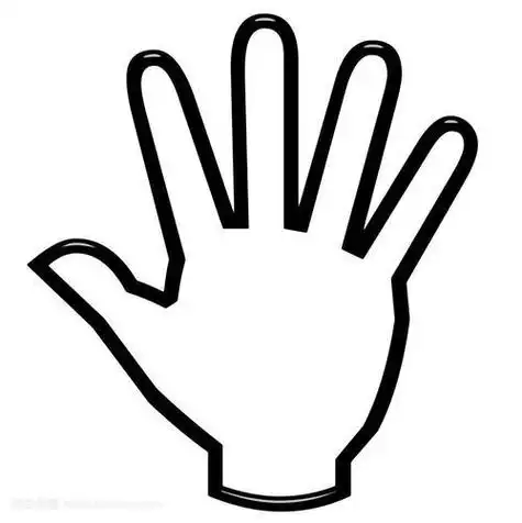 以手为主题的简笔画