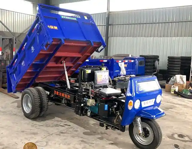 多用途农用三轮车 液压自卸柴油三轮车 电启动工程三轮车