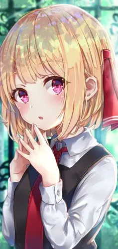 动漫壁纸 二次元 短发娘