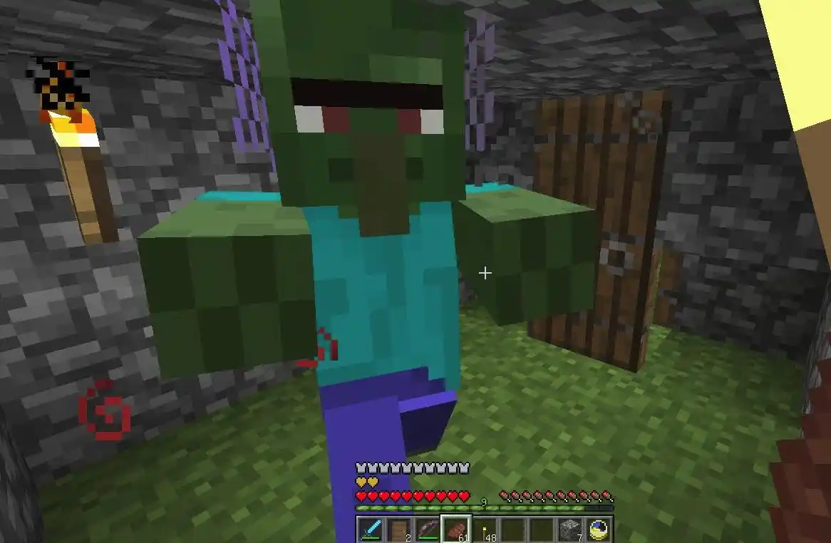 我的世界:僵尸村民我知道,可是"派对"僵尸村民是什么鬼?