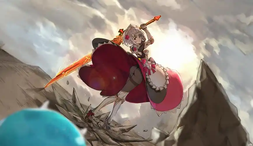 【图片搬运09】原神 诺艾尔_https_点个关注_手游 - 手游 - 解说吧