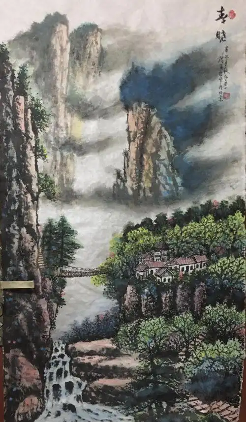 丹青炫彩贺冬奥著名书画家张三水重点推荐