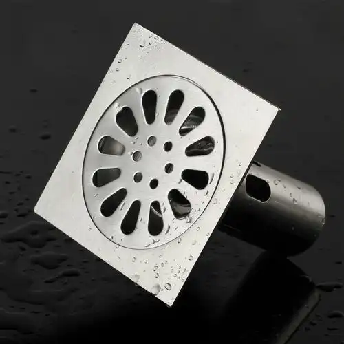 批发供应不锈钢深水防臭地漏 高品质防臭地漏水暖五金批发