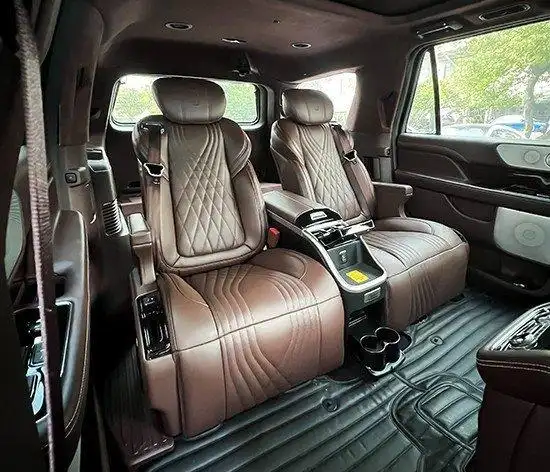 林肯领航员专用航空座椅内饰改装定制_凤凰网汽车_凤凰网