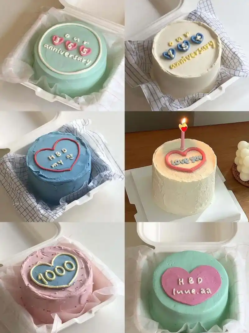 ins风网红4寸小蛋糕合集.#抖音网红蛋糕 #人气蛋糕推荐  - 抖音