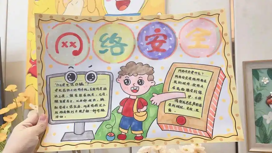 网络安全手抄报