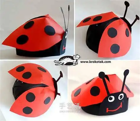 手工制作帽子(用卡纸),儿童手工头盔,二年级手工纸制作帽子_大山谷